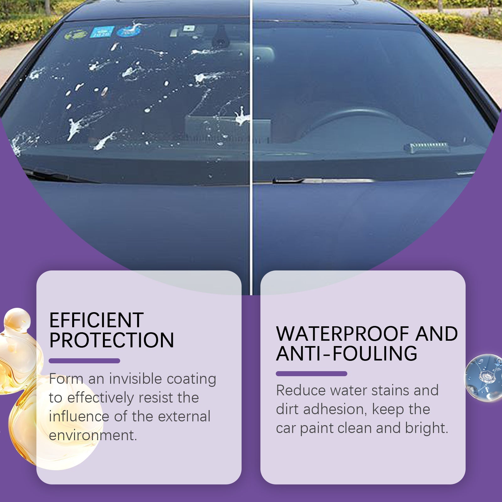 Car Coating Protective Spray Anti-Scratch Enhanced Gloss Paint Coating Spray Car Paint Maintenance - Korvel