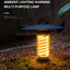 Lampe de camping portable pour extérieur avec trépied