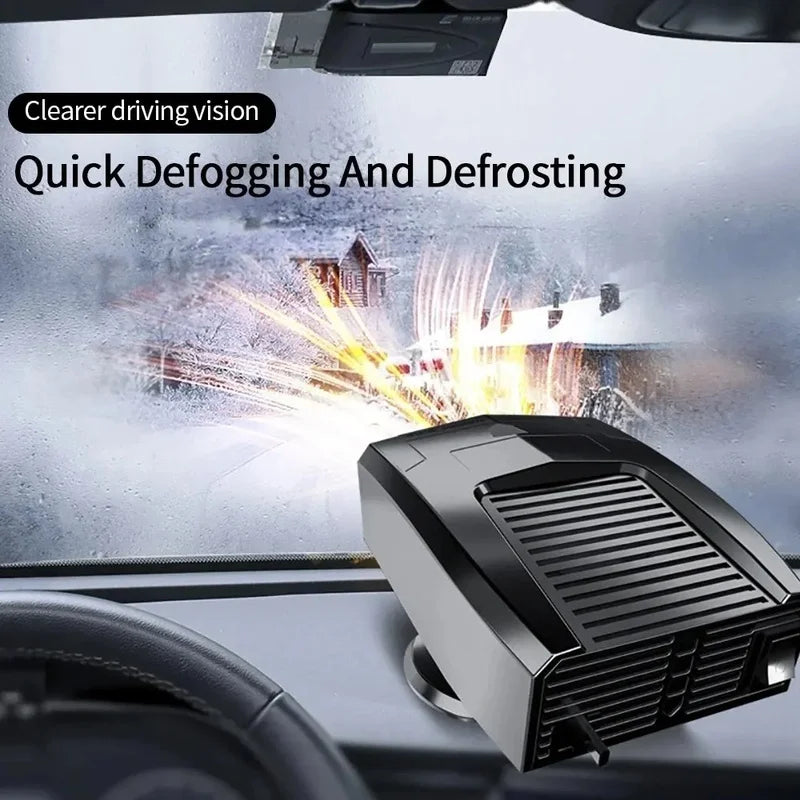 Small car heater defrosting and defogging heater 12V24V portable car heater - Korvel