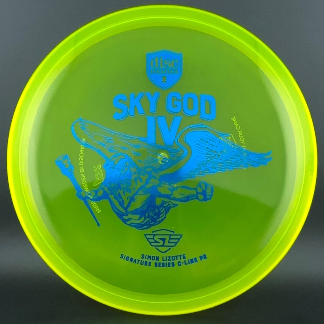 Sky God 4 C-Line P2 - Série Signature Simon Disc Golf Putter