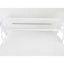 ONTREND with 2 flip drawers, top shoe cabinet with drawers, independent shoe rack with adjustable panel, white - Korvel