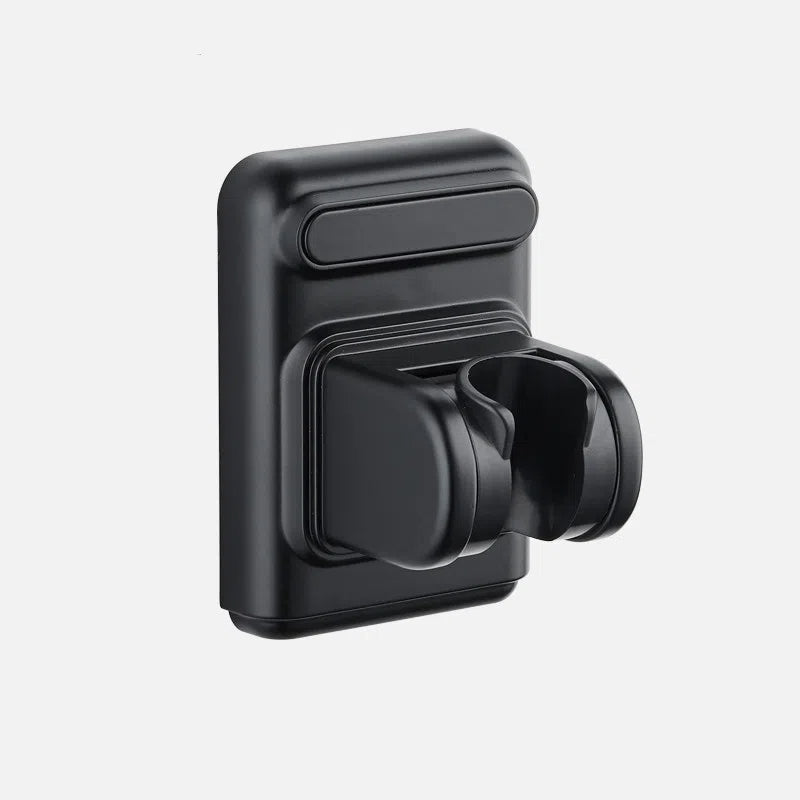 Shower base bracket bathroom no drilling adjustable suction cup mobile hook shower head rotating suction cup - Korvel
