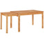 TOPMAX 65 "5-piece set with wheels, expandable dining table set, 17.7" pull-out side table and small dining chairs, natural - Korvel