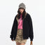 Double-sided Wear Hooded Cardigan Unisex Spring and Autumn Casual Loose Fit Plaid Short Jacket Two-Way Wearing - Korvel