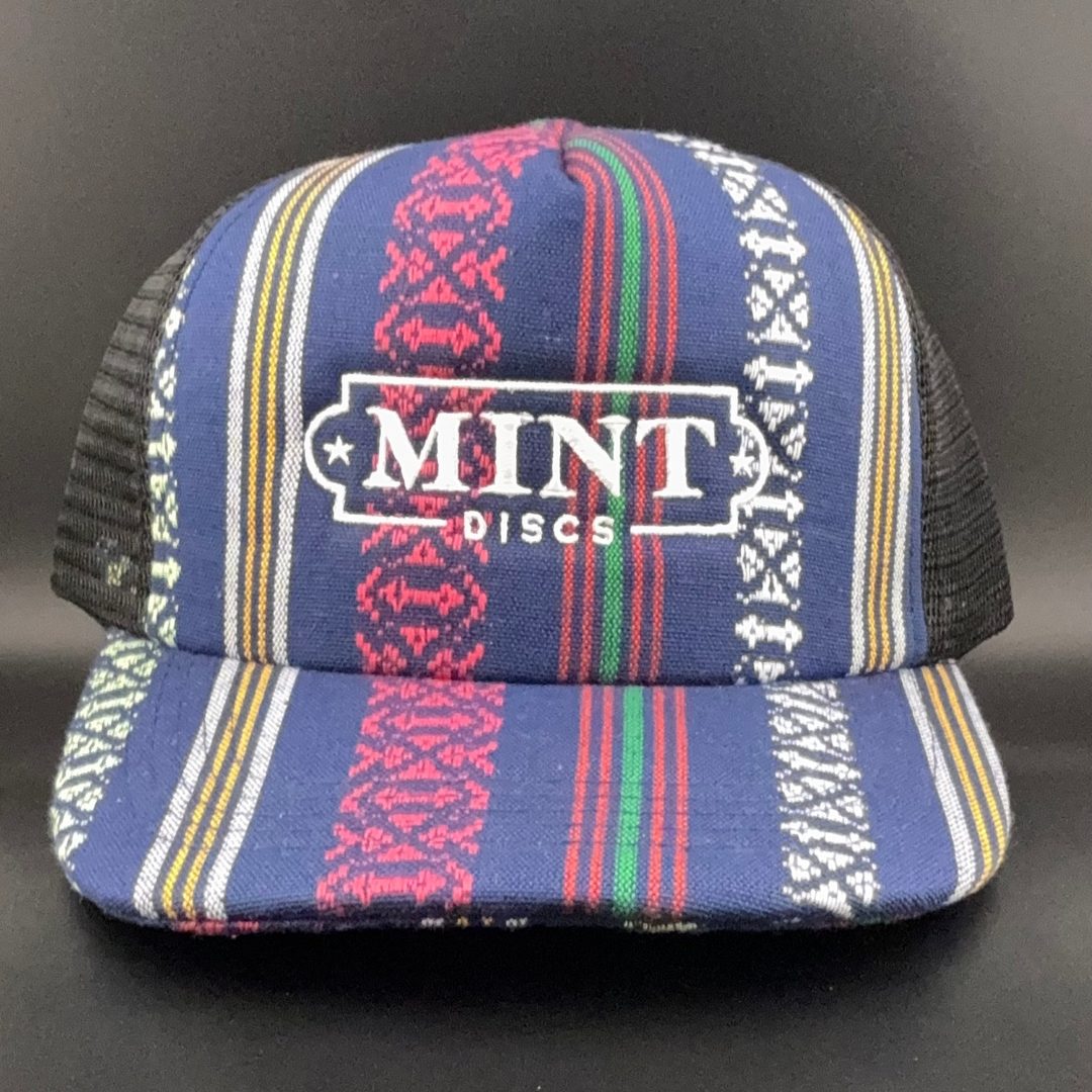 Mint Discs Trucker Snapback Hat - Fancy Print Edition
