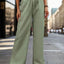 High Waist Wide Leg Pants - Korvel
