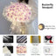 New DIY Butterfly Bouquets Handmade Butterfly Flower Material Package Bouquet with Light String Wedding Decor Gift for Girlfrien - Korvel