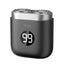 Small Steel Cannon Shaver Electric Men's Shaver Shaver Portable Beard Shaver Car USB - Korvel