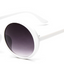 Vintage Small Round Sunglasses with Black Plastic Frame