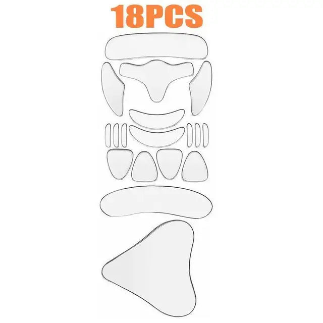 Ensemble de 18 Patches Faciaux en Silicone Réutilisables