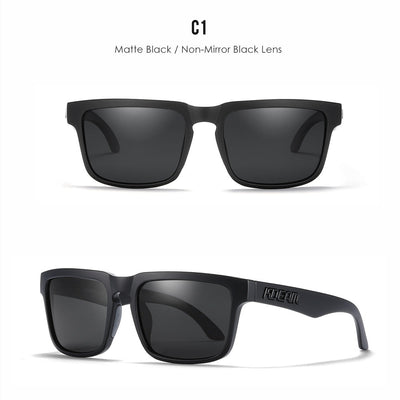 Classic polarized sunglasses for men and women ultra light driving glasses colorful real film sunglasses - Korvel