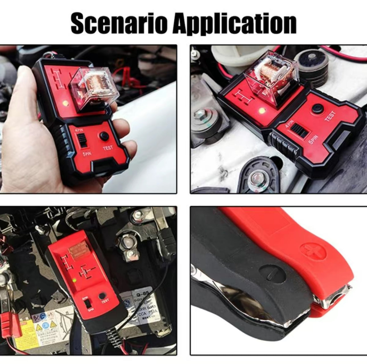 RelayCheck Pro 12V - Probador de Relés Automotriz de Precisión