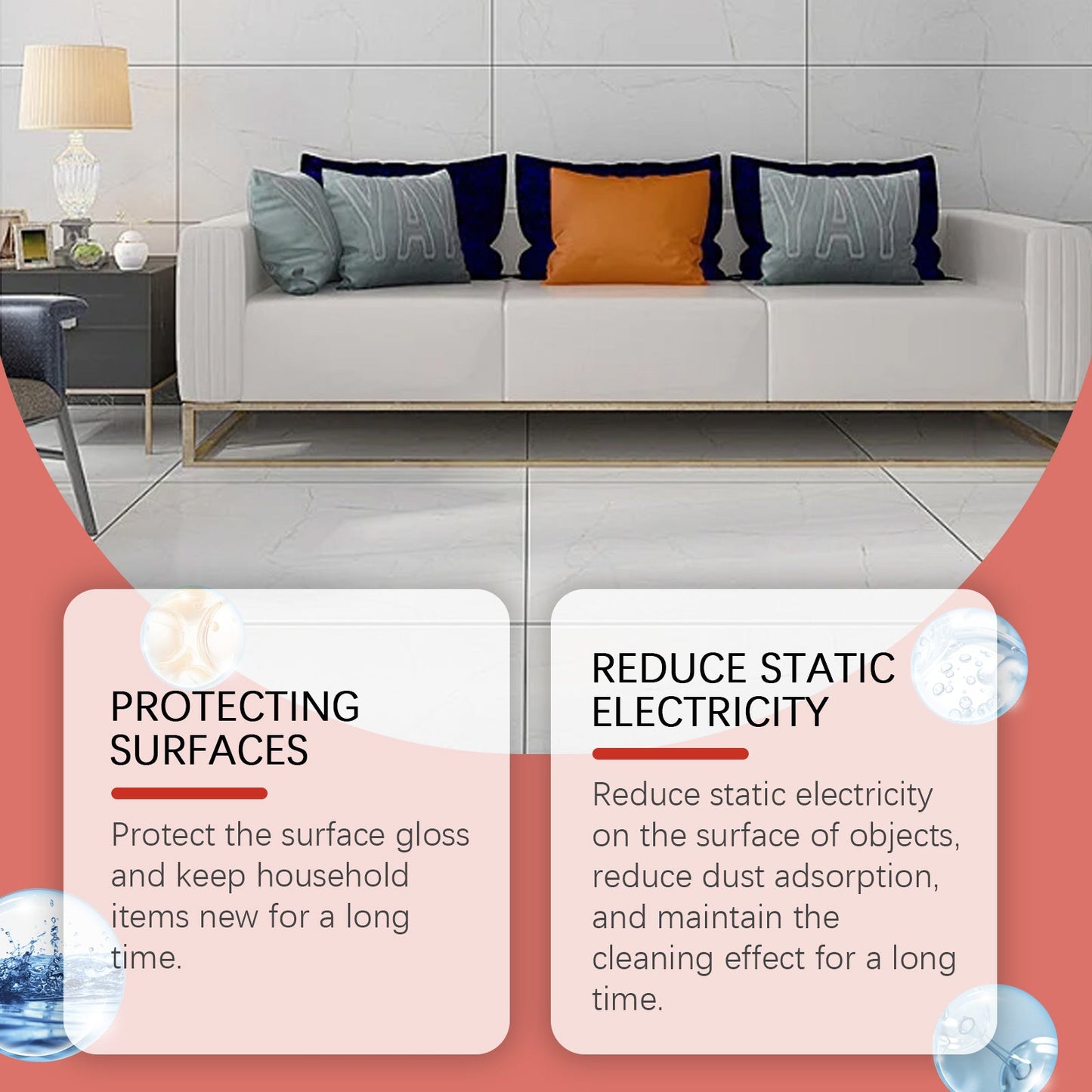 Multi-Purpose Stain Cleaning Gel, Cleaning Kitchen And Bathroom Grease Stains Multi-Effect Cleaner - Korvel