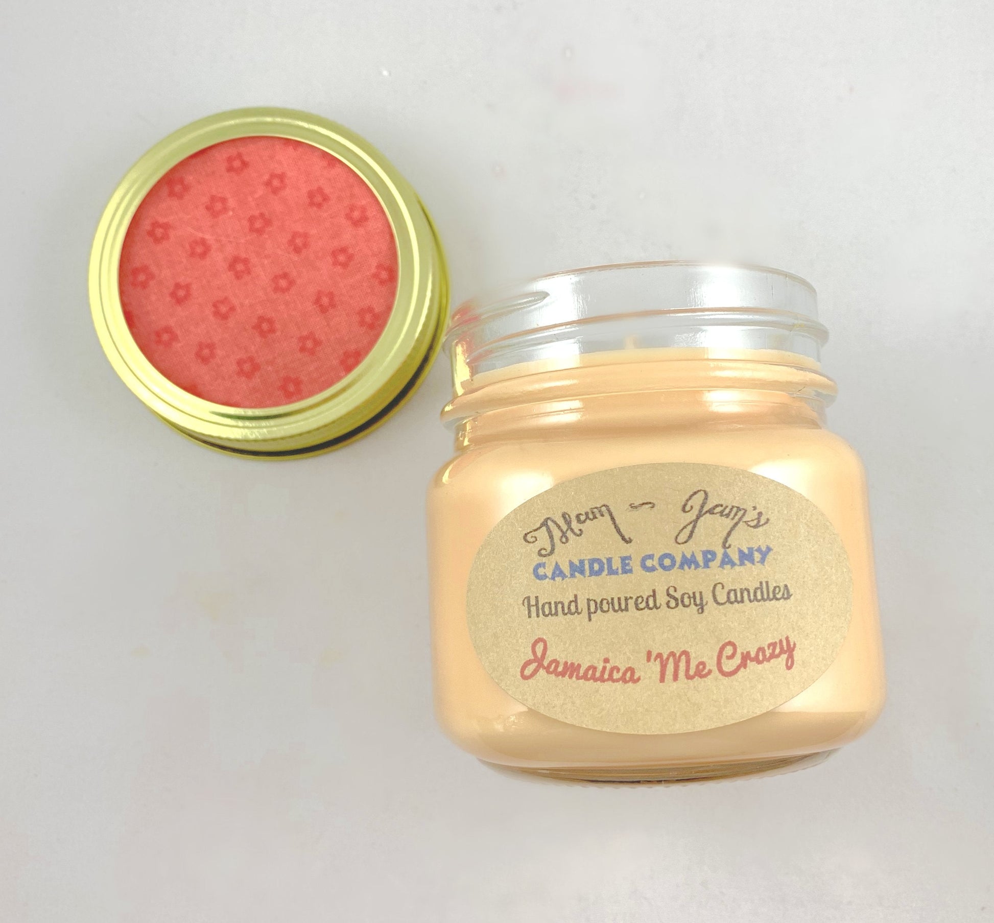 Jamaica Me Crazy Soy Candle – Tropical & Exotic Scent | Mam Jam’s - Korvel