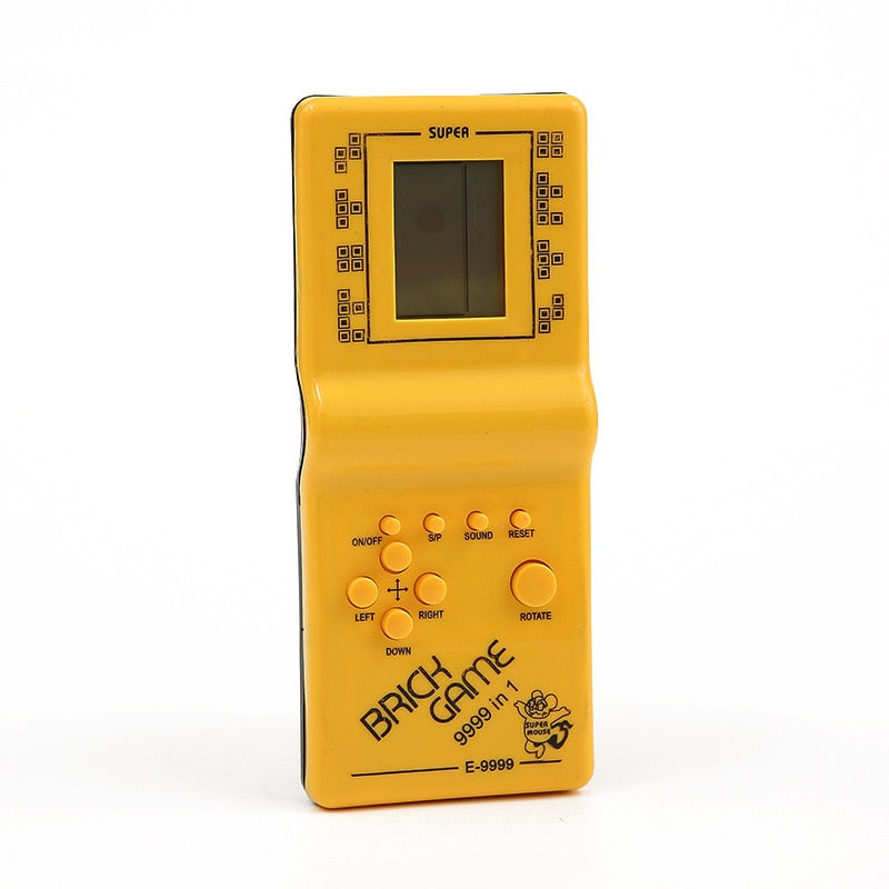 Classic Handheld Tetris Game Console for Kids