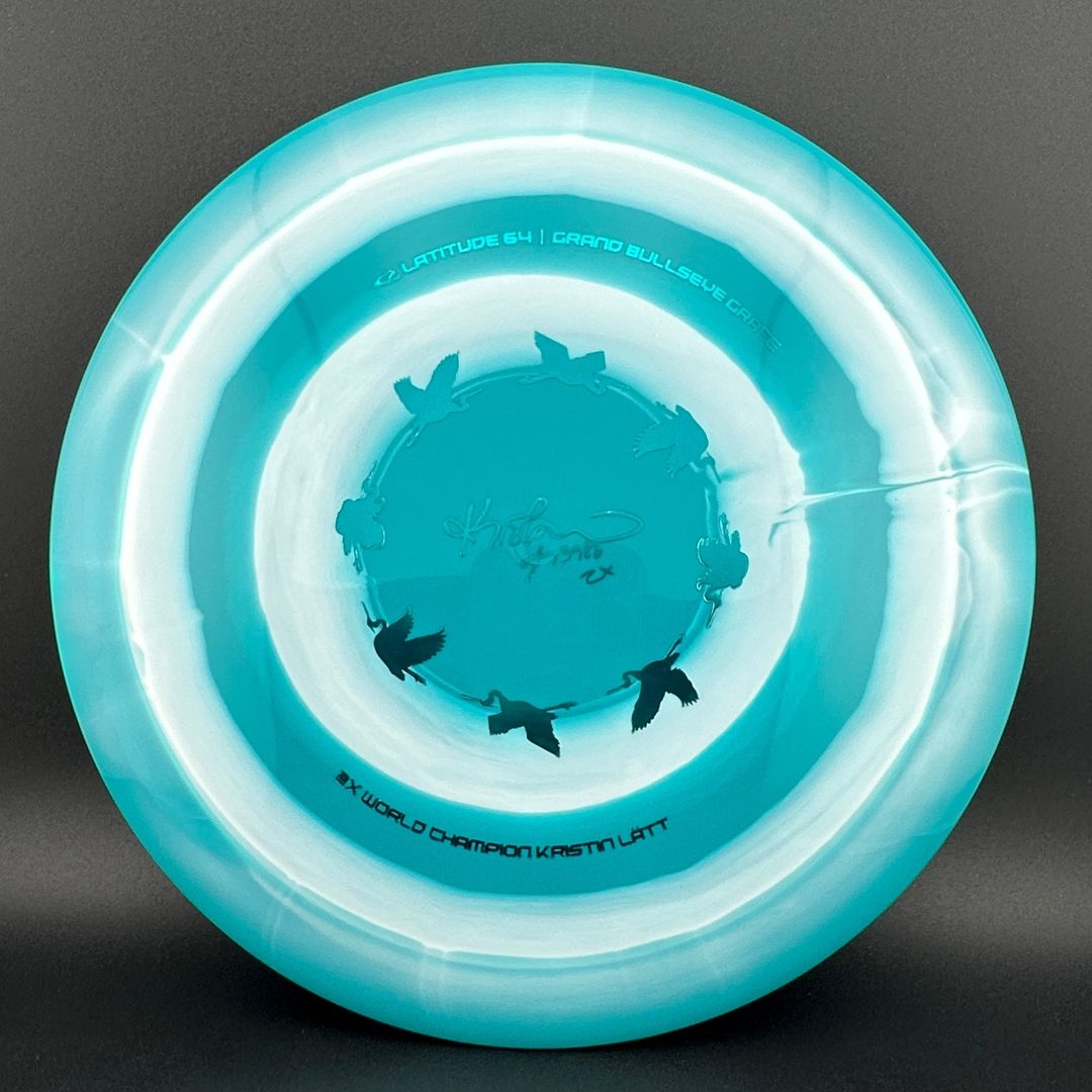 Grand Bullseye Grace - Disque Signature 2025 de Kristin Latt