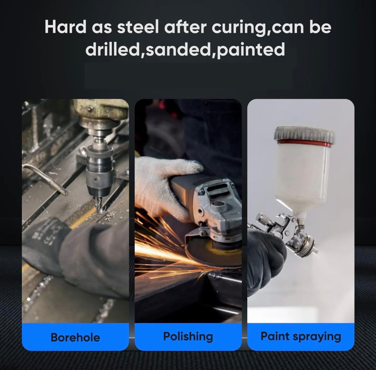 LiquidForge Metal Repair Glue - High-Performance Adhesive