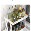 Pull out Rotating Spice Rack Organizer for Cabinet Rotate Makeup Organizer Slide Bottle Box Holder Plastic Seasoning Spice Rack - Korvel