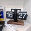 Retro Flip Digital Clock for Home & Office Decor