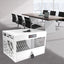 16 Bay Locking Charging Cabinet for Laptops and Chromebooks - White