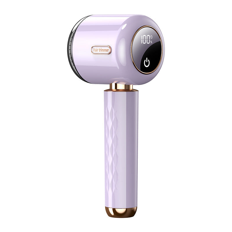 Fuzz Trimmer with Digital Display for Home Use, Rechargeable Sweater Defuzzer and Hair Remover 2-in-1 - Korvel