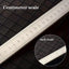 20 - Inch Dual - Scale Stainless Steel Ruler, thickened quenched steel, with random lanyard, great for drawing & measuring. - Korvel