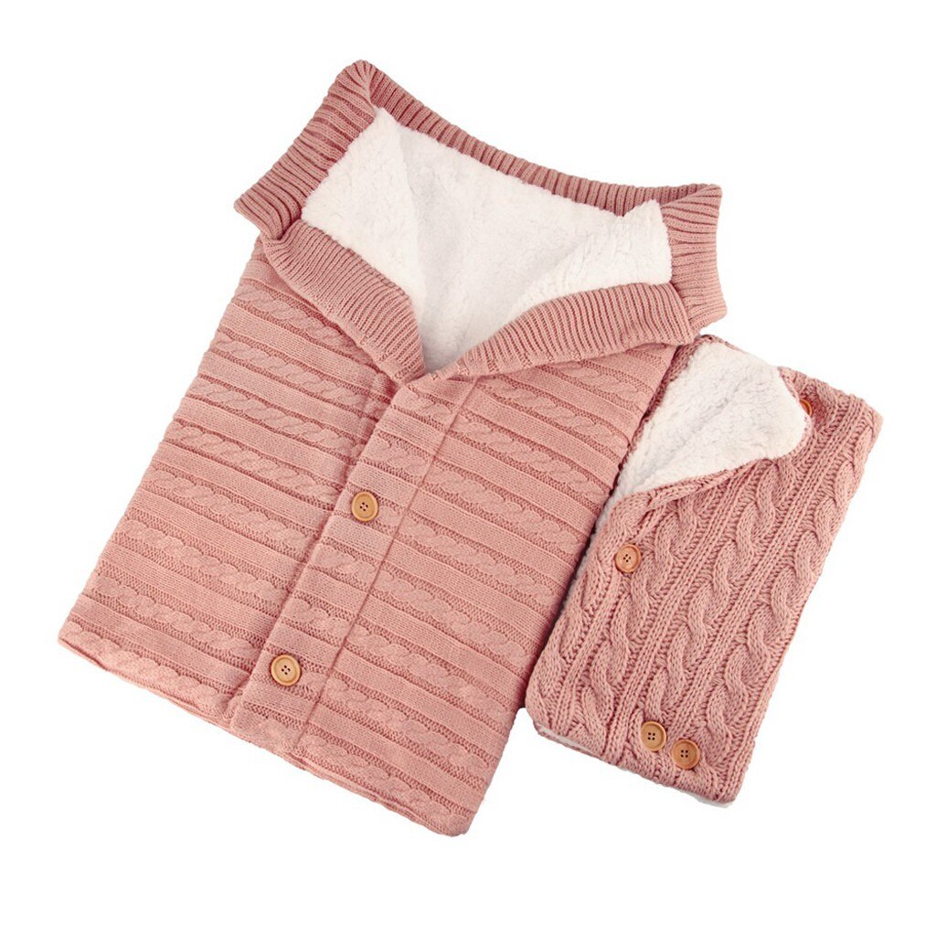 Infant Baby  Swaddle Sleeping Bag Cute Soft Sleep Sack Stroller Wrap+Stroller Gloves - Korvel