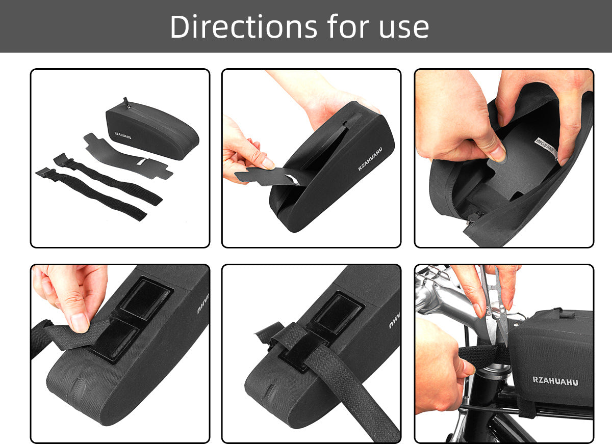 Premium Waterproof Bicycle Top Tube Bag for All Bikes