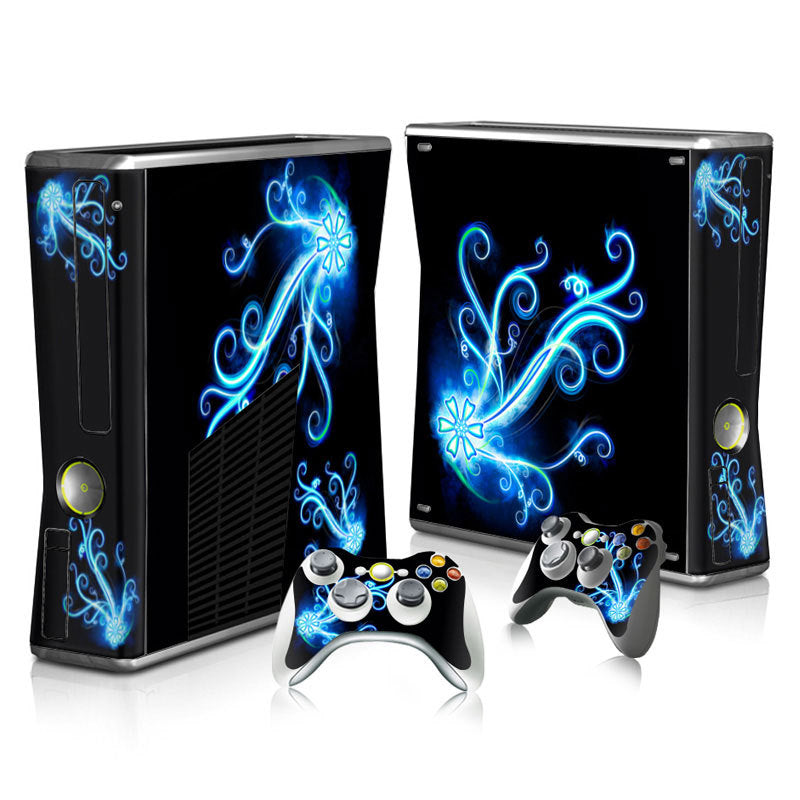 Xbox 360 Slim Full Body Color Membrane Stickers with Scratch-Resistant Protection - Korvel
