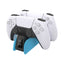 Suitable for PS5 wireless controller dual seat charging P5 controller charging dock with LED display PS5 headphone jack - Korvel