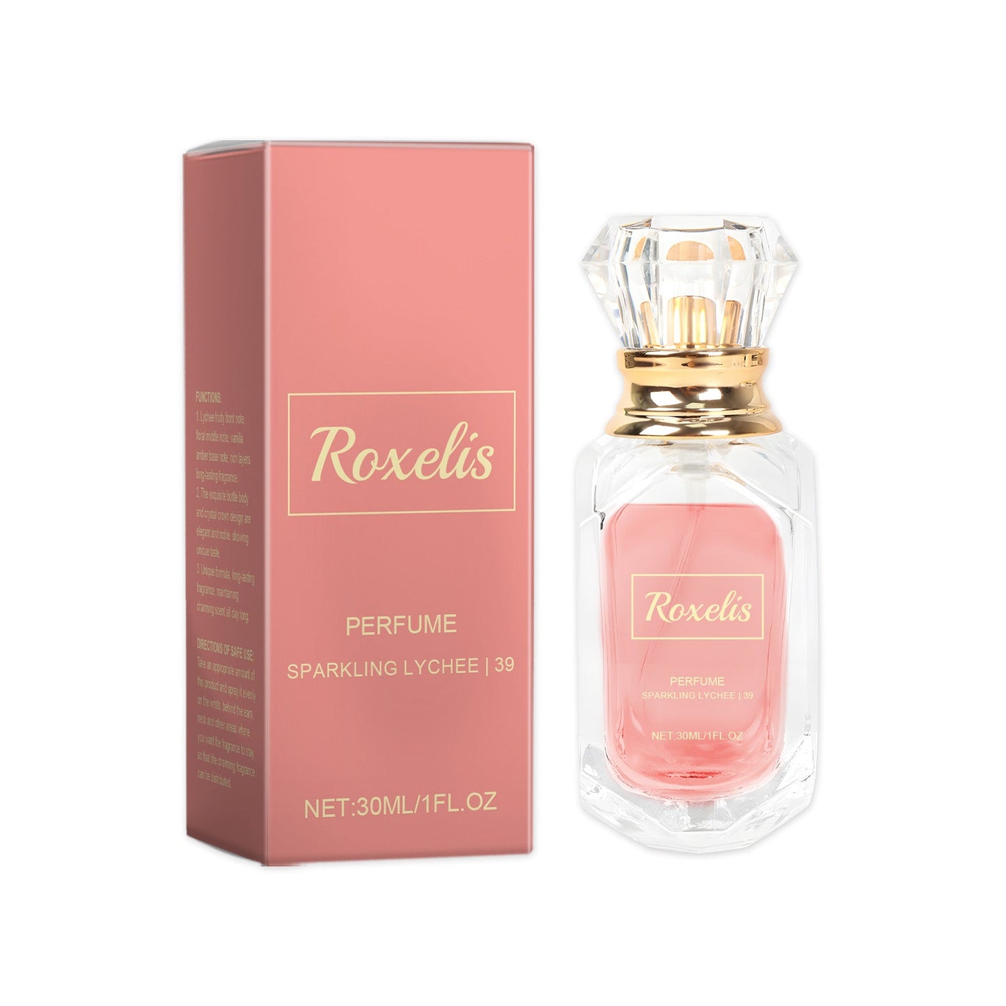 Eau de Parfum Lychee Crystal Crown - Parfum frais et élégant