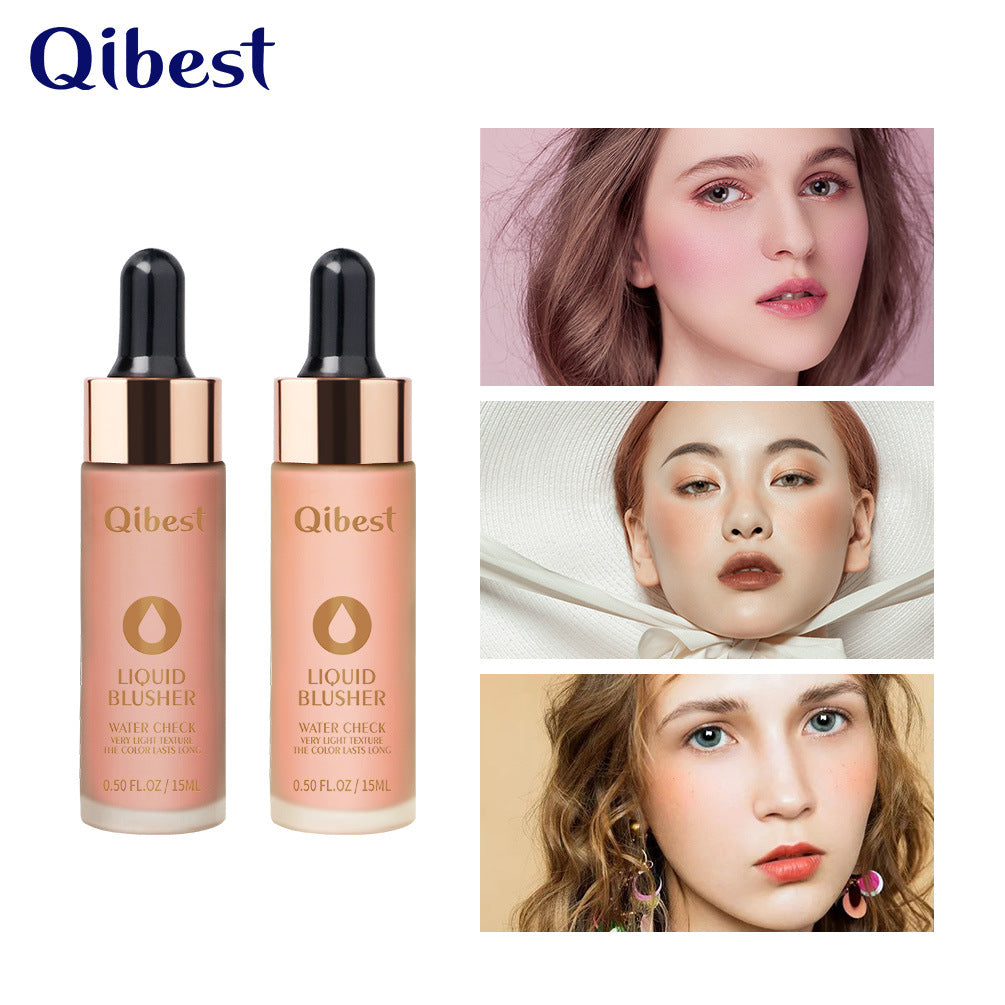 QIBEST Rubor Líquido Natural para una Piel Radiante