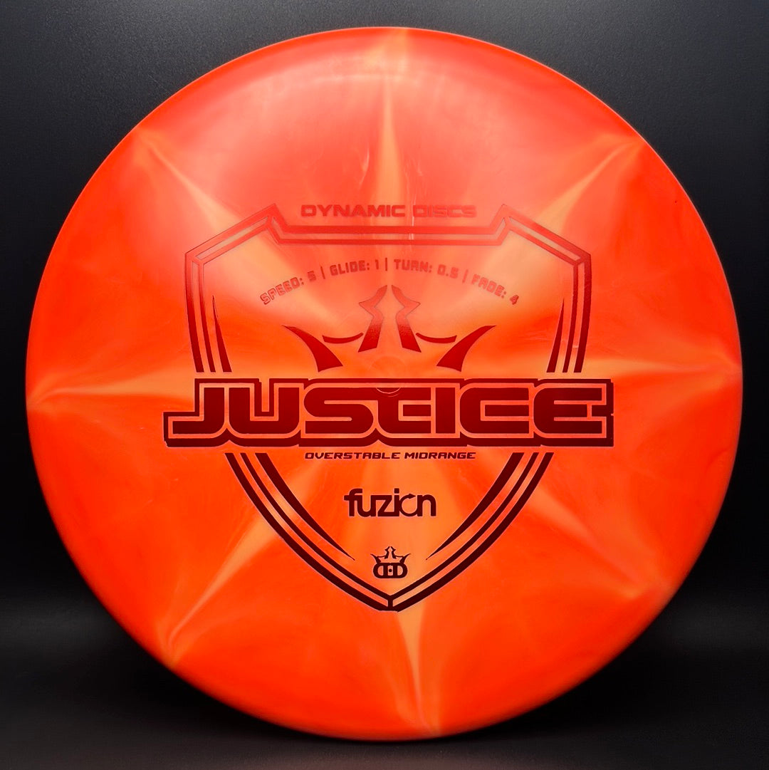 Fuzion Burst Justice - Disque de Disc Golf de Première Course