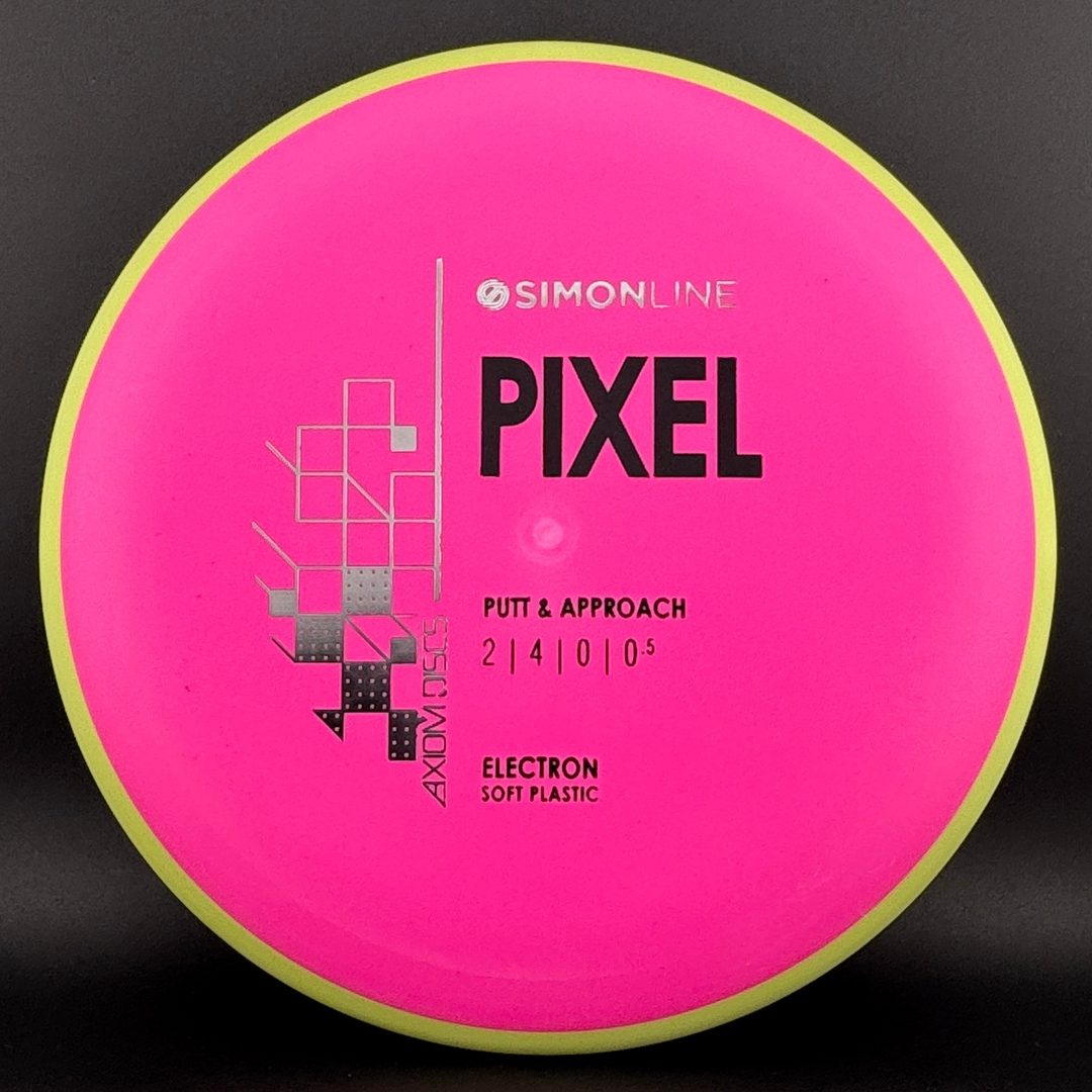 Soft Electron Pixel - Simon Line Disc Golf Putter