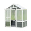 76''x48''x86'' Polycarbonate Greenhouse, Walk-in Outdoor Plant Gardening Greenhouse for Patio Backyard Lawn - Korvel