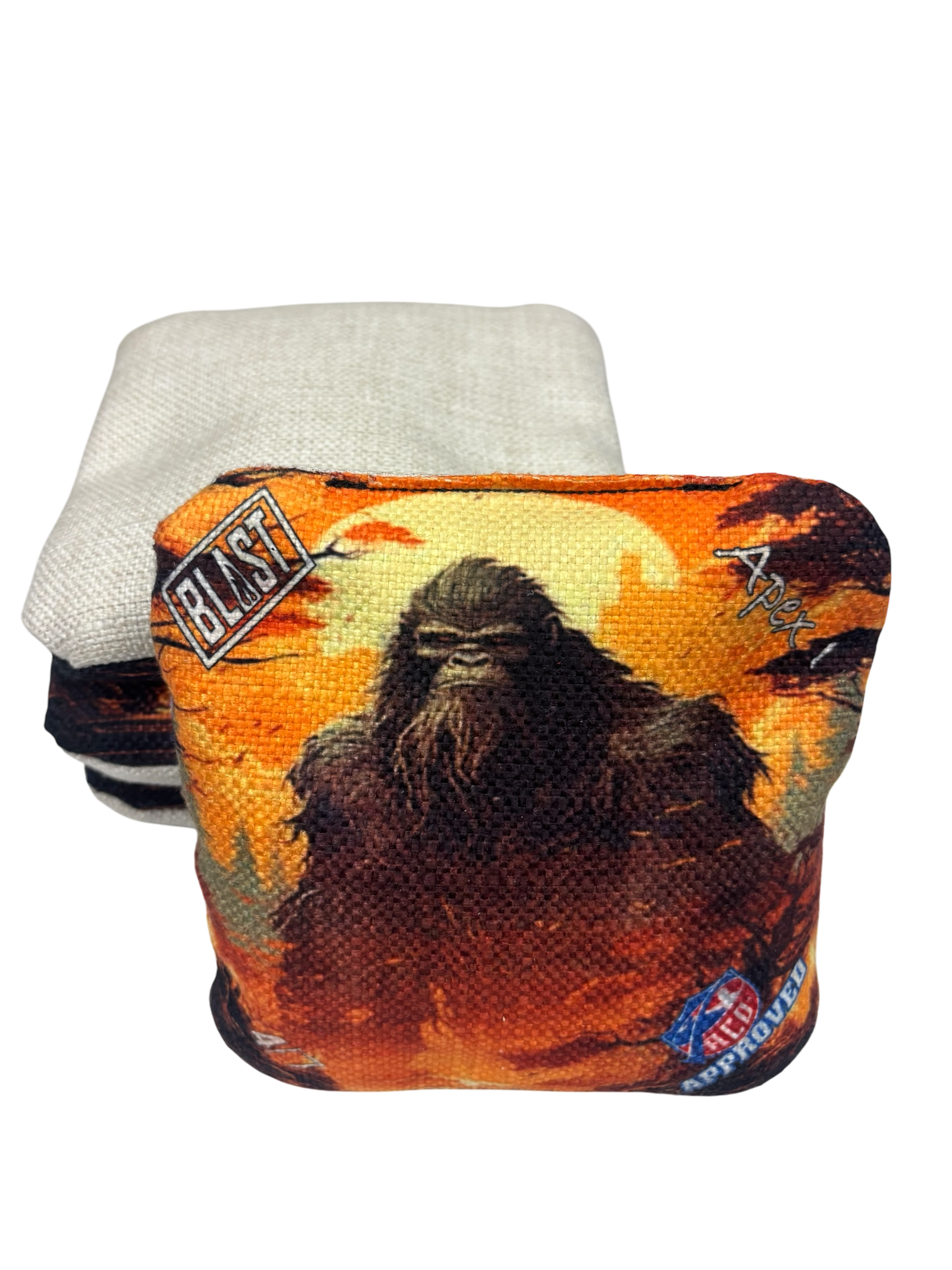 Apex Pro Cornhole Bags - Premium Carpet Design (4/7 Speed) - ACO Certified - Korvel