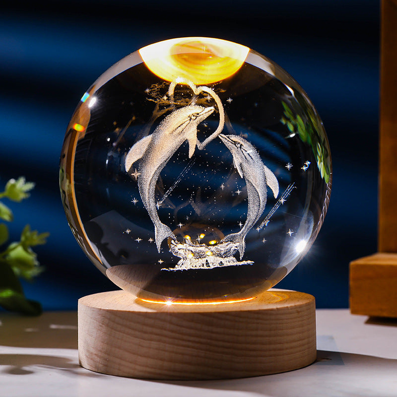 Starry Sky 3D Micro Landscape Crystal Ball Ornament