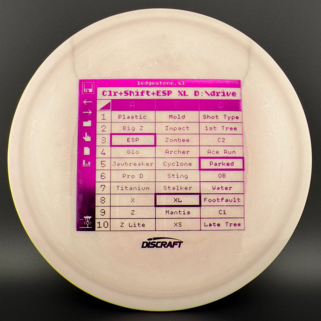 Colorshift ESP XL - Ledgestone Finale 2025 Disc Golf Driver