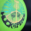 Soft Neo Spore - Huk Lab Peace Triple Foil Stamp Disc
