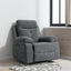 270 degree rotating electric lounge chair with Bluetooth speaker, LED light, telescopic foot pedal adjustable backrest DG - Korvel