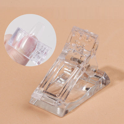 Nail crystal clip extension glue auxiliary tool for fixing nail mold clip - Korvel