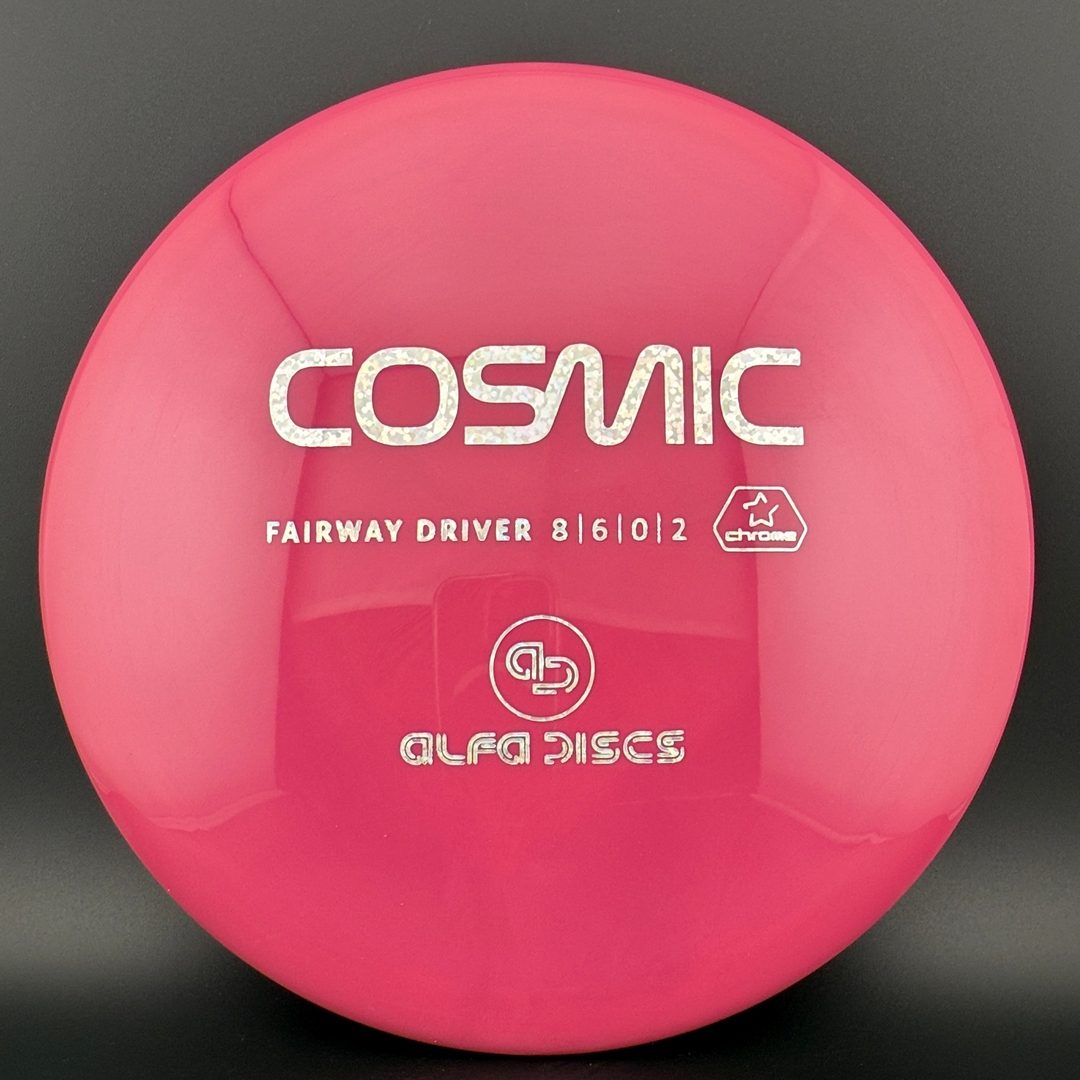 Chrome Cosmic Fairway Driver - Premium Performance Disc