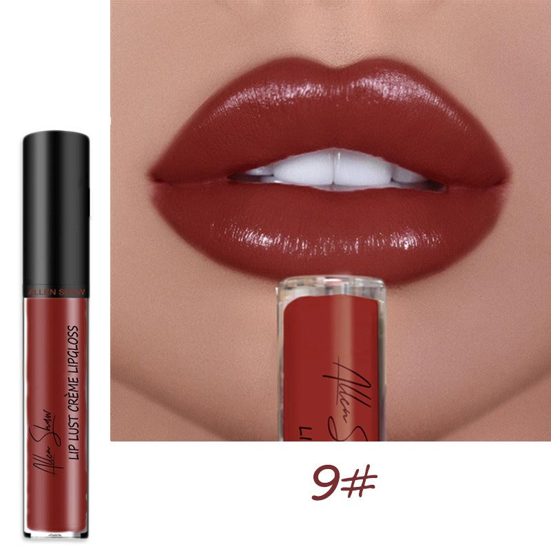 Lipstick Lip Glaze Allen shaw Creme Cream Lipstick - Korvel