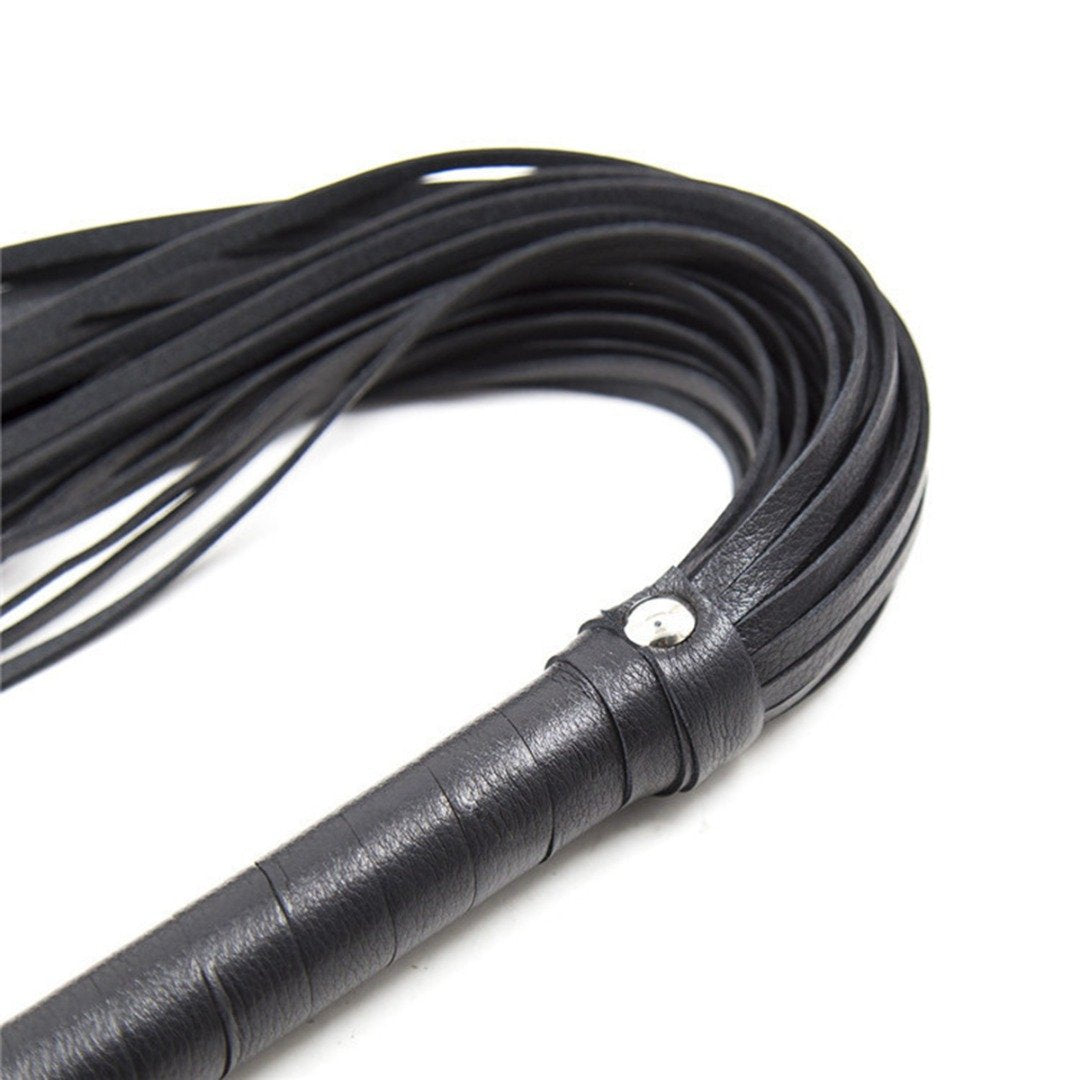 Premium 48cm Faux Leather Riding Crop