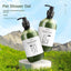 Pet Shampoo 500ml Cat Deodorizing and Scented Bath Products Dog Cleaning Supplies - Korvel