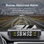 Smart Car TPMS Tire Pressure Monitoring System Solar Power Digital TMPS LCD Display USB Auto Security Alarm Tire Pressure Sensor - Korvel