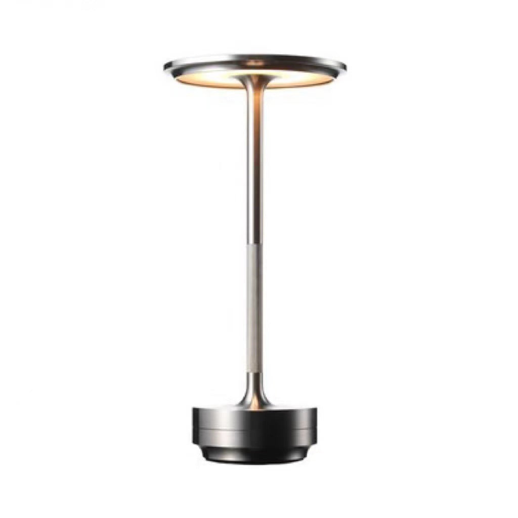 Japanese Metal Desk Lamp - Rechargeable & Retro Design
