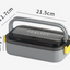 Microwave-heatable 316 stainless steel sealed single-layer compartment insulation lunch box lunch box bento box - Korvel