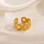 Personalized Trendy Ins Style Adjustable Ring for Women - Korvel