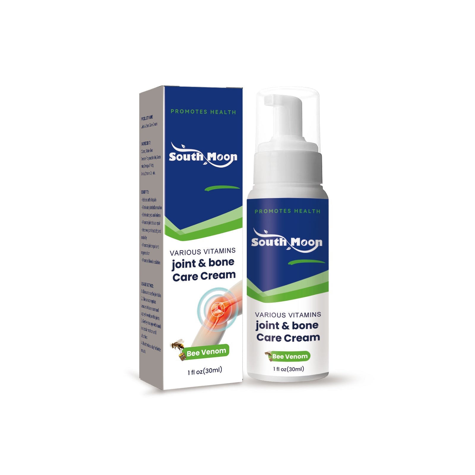 Various Vitamins Joint & Bone Care Cream, Wrist Leg Bend Joint Shoulder Neck Sinew Massage To Relieve Soreness Cream - Korvel